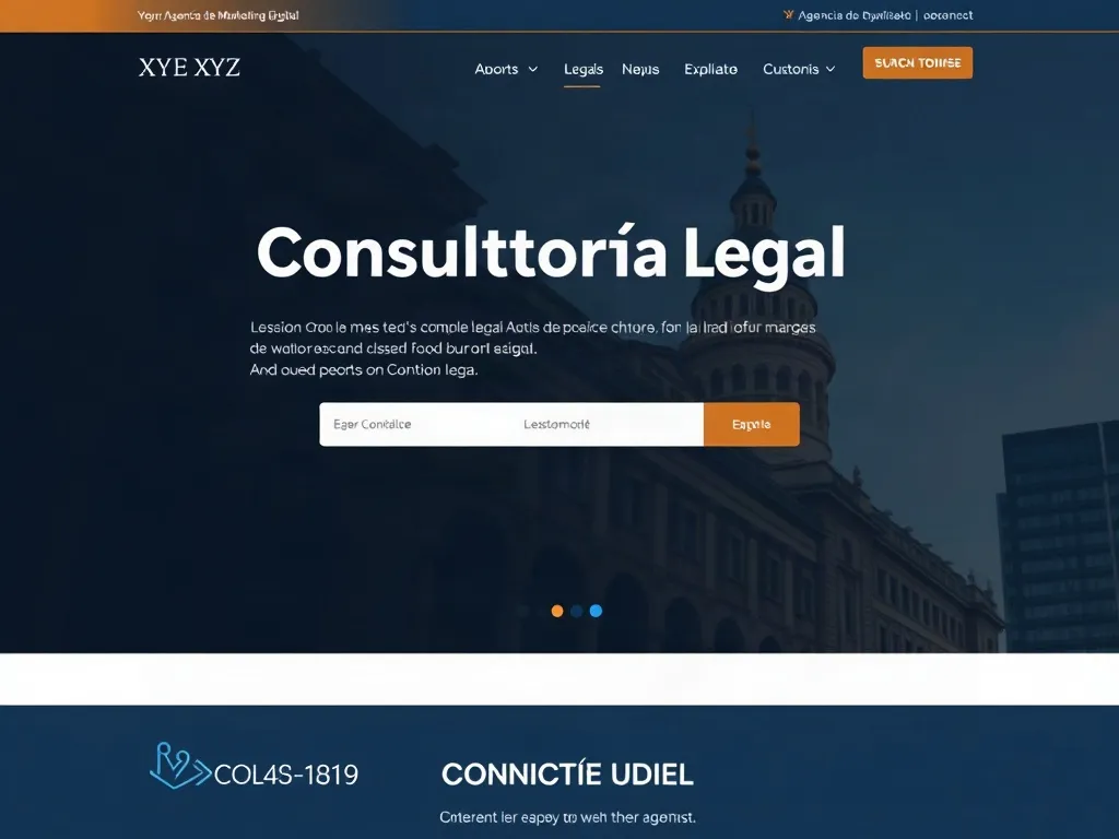Rediseño web para Consultoría Legal